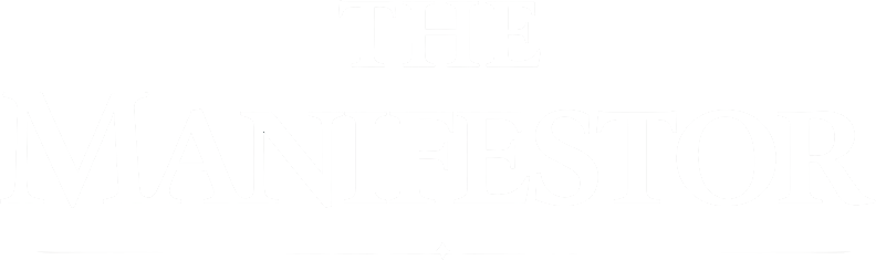 THE MANIFESTOR WHITE LOGO
